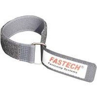 FASTECH® F101-20-220M-FT Klettband mit Gurt Haft- und Flauschteil (L x B) 220mm x 20mm Grau