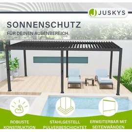 Juskys Lamellendach Tahiti 3 x 5,9 m