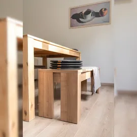 MIQIO Sitzkissen 40 x 40 x 5 cm dunkelgrau 2-tlg.