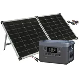 Powerstation & Solar-Generator mit 240-W-Solarpanel, 1.920 Wh, 2.400 W