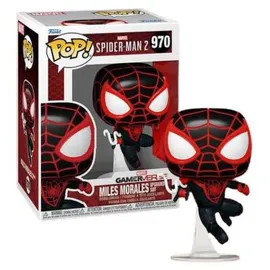 Funko Spider-Man 2 - Miles Morales Upgraded Suit 970 - Funko Pop! Vinyl Figur 10 cm