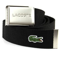 LACOSTE Casual Woven Strap W100 Black - kürzbar