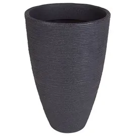Jelenia Plast Rillentopf Ø 27,5 x 43,5 cm anthrazit