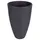 Jelenia Plast Rillentopf Ø 27,5 x 43,5 cm anthrazit