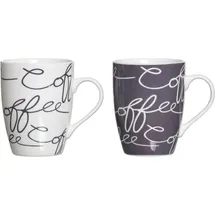 Flirt by R&B Cornello Kaffeebecher 6-tlg. grau