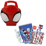 COFI Spiderman Zeichnungsbox Kreatives Mal und Zeichenset für Kinder