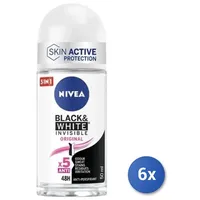 NIVEA Black & White Invisible Clear Roll-On 50 ml