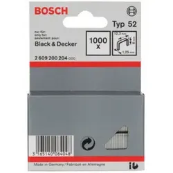 Bosch Flachdrahtklammer Typ 52, 12,3 x 1,25 x 6 mm