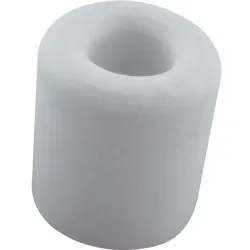 Boden- und Wandtürpuffer Zylinder, Gummi - cremeweiß , 32 mm