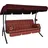 Rio bordeaux 3-Sitzer