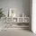 [en.casa] Vitrine Säkylä 150 x 38 x 90 cm Kamelfarben