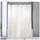 Spirella Magic Ausziehbare Duschvorhangstange, verchromtes Aluminium, 125 x 220 cm, Durchmesser 21 mm, Weiß