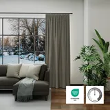 Neutex for you! Vorhang NEUTEX FOR YOU "Inuit", grau (taupe), B:145cm H:245cm, Polyacryl, Polyester, Gardinen, HxB: 245x145