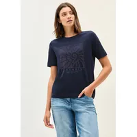 Cecil Damen, B323582 Shirt mit Schmucksteinen Urban navy Blue,