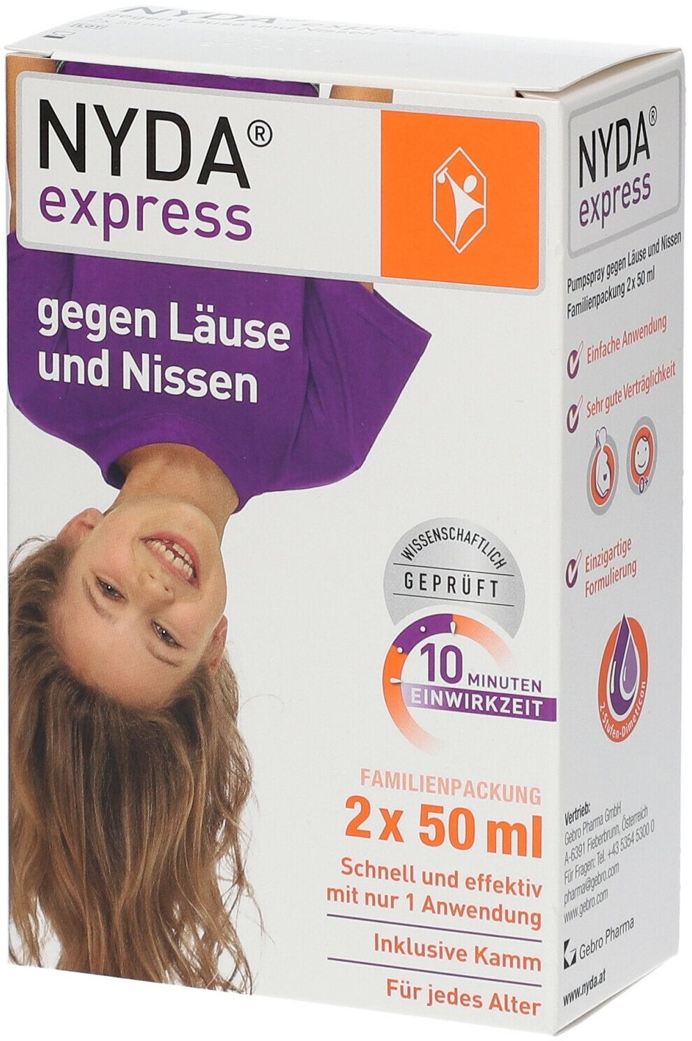 Nyda® express Spray 2x50 ml 2x50 ml Spray