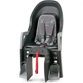 Polisport Guppy Maxi+ CFS Fahrradkindersitzhalterung hinten – Dunkelgrau/Silber