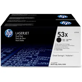 HP 53X schwarz 2er Pack (Q7553XD)
