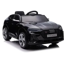 Elektro-Kinderauto Audi E-Tron Sportback Schwarz