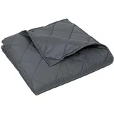ZOLLNER Gewichtsdecke, Grau,
