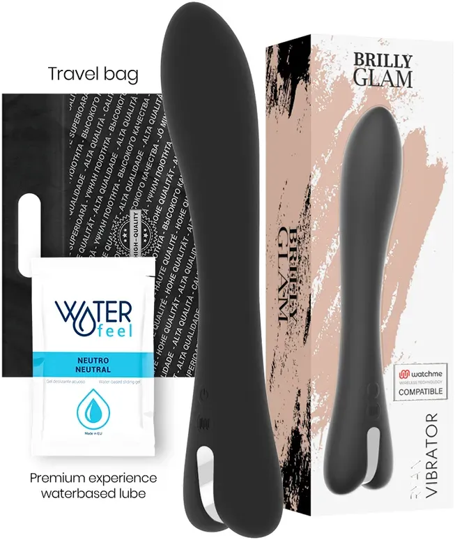 BRILLY GLAM - Ryan Vibrator, kompatibel mit WatchMe Wireless Technology
