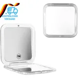 OWLMATE Taschenspiegel Klappbar, Vergrößerungsspiegel, Kosmetikspiegel, Taschens