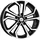 Dezent TA dark 6,5 x 16 5 x 114,3 ET40 Schwarz/Poliert