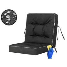 Bjird Bankauflage 50 x 50 x 5 cm schwarz 1 St.