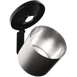 Tkg Wandascher Ø150xH145mm neusilber m.Kippvorrichtung TKG