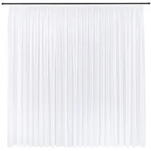 Gerster collection Fertiggardine Alina 245 x 600 cm Polyester Weiß