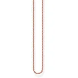 Thomas Sabo Venezia Kette ohne Anhänger Silber/Roségold 90 cm