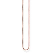 Thomas Sabo Venezia Kette ohne Anhänger Silber/Roségold 90 cm