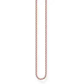 Thomas Sabo Venezia Kette ohne Anhänger Silber/Roségold 90 cm
