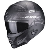 Scorpion EXO-Combat II Xenon Helm, schwarz-weiss, Größe M
