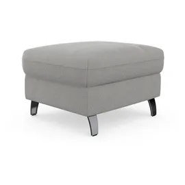 sit&more Stauraumhocker Grenoble 66 x 48 x 76 cm Silber