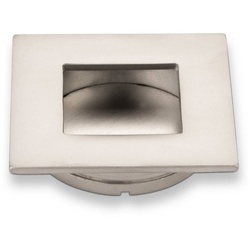 SO-TECH® Möbelgriff Muschelgriff EL-02 50 x 50 mm – Wird in die Front eingefräst.