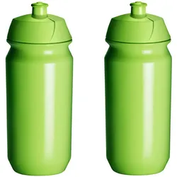 Trinkflasche - 2x 500ml - Shiva - Grün - Trinkflasche 500ML