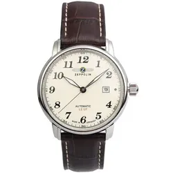 Zeppelin  Uhr 76565  in Silbern, Einheitsgrösse