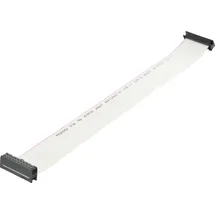 BKL Electronic 10120672 Flachbandkabel Rastermaß: 2.54mm 20 x 0.08mm2 Grau