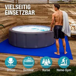 monzana MONZANA® Pool Bodenschutzmatte 8er Set