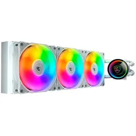 Cougar CPU Wasserkühlung, Poseidon Elite 360, ARGB, Weiß