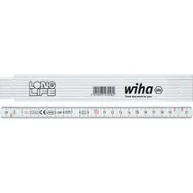 Wiha Zollstock 27057 Weiß 2 m