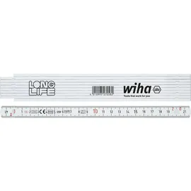 Wiha Zollstock 27057 Weiß 2 m