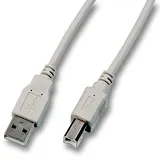 EFB-Elektronik USB-A auf USB-B 5 m Grau