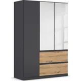 Rauch Drehtürenschrank »Kleiderschrank Schrank Garderobe Wäscheschrank COSTA in 3 Breiten«, mit Spiegel, grifflose Front und Push-to-Open Funktion MADE IN GERMANY,