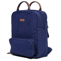 CHILDHOME Wickelrucksack Family Club Signatur Blau