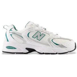 New Balance 530 White/Silver Metallic/Vintage Teal 40