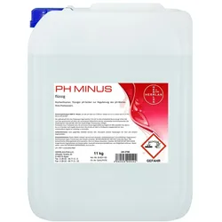 PH MINUS 11 kg flüssiger pH-Senker für Pool & Schwimmbad HERRLAN-Qualität Made in Germany