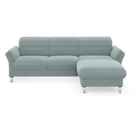 sit&more Ecksofa »Grenoble L-Form mit Federkern«, wahlweise mit Bettfunktion, Bettkasten, Arm- und Kopfteilverstellung