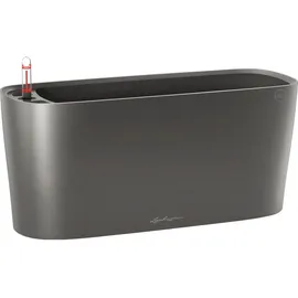 LECHUZA Delta 20 Komplettset 40 x 15 x 18 cm anthrazit