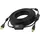 Vision USB-A auf USB-B 10 m Schwarz